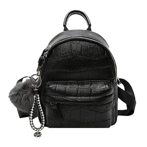 PU Leather Bags Mini Backpacks Women Small Backpack Female Back Pack