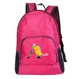 Portable Foldable Women Camping Hiking Travel Daypack Leisure Sport Bag