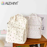 Flower Women Backpack Student School Bag