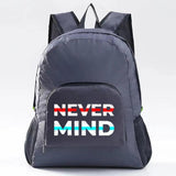 Unisex Lightweight Outdoor Backpack - Foldable Camping Hiking Travel Daypack