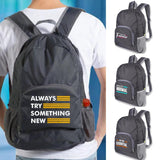Unisex Lightweight Outdoor Backpack - Foldable Camping Hiking Travel Daypack