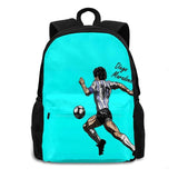 Diego Maradona Soccer Football Laptop Bagpack