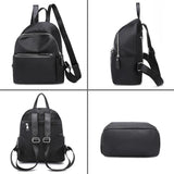 Women School Backpack Teenager Nylon Preppy Bagpack Capacity Girls Mochilas