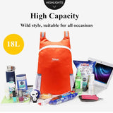 Portable Lightweight Foldable Waterproof Backpack for Travel