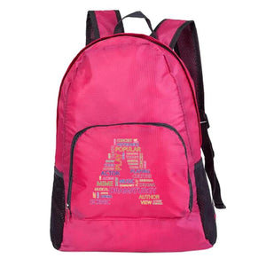 Packable Backpack Outdoor Folding Travel Organizer Bag