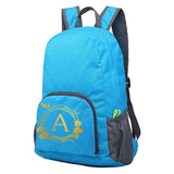Ultralight Portable Foldable Backpack Wreath Letter Print Mountaineering Pack