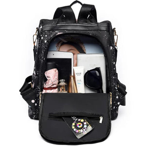 Anti Theft Waterproof Oxford Backpack for Teen Girls