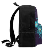 Teal Sunflowers Teen College Student Backpack Laptop Travel Bags