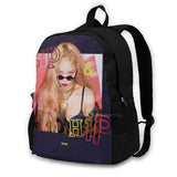Hyuna Lip And Hip Bags Travel Laptop Backpack Kpop Song Album Hair Sunglass