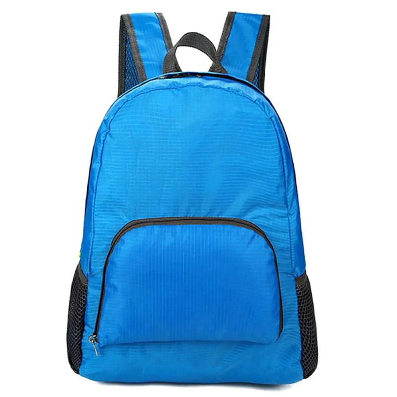 Portable Foldable Backpack Ultralight Skull Print Daypack Travel Hiking