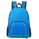 Portable Foldable Backpack Ultralight Skull Print Daypack Travel Hiking
