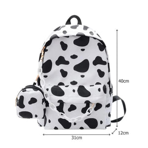 Women Nylon School Backpacks Girls Daily Shoulder Bags Outdoor Shopping