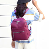 Multi-pocket Shoulder Bags Female Backpack Oxford cloth Women Backpack