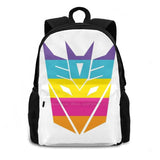 Decepticon Pride Non-Binary Backpack Men Women Girls Teenage