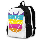 Decepticon Pride Non-Binary Backpack Men Women Girls Teenage