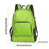 Food Print Ultralight Foldable Backpack Travel Hiking Organizer