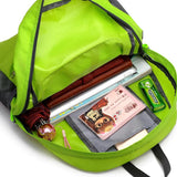 Food Print Ultralight Foldable Backpack Travel Hiking Organizer