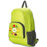 Food Print Ultralight Foldable Backpack Travel Hiking Organizer