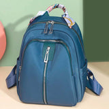 Women Ribbon Backpack Waterproof Large Capacity Shoulder Bag