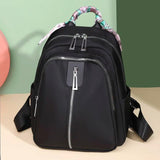 Women Ribbon Backpack Waterproof Large Capacity Shoulder Bag