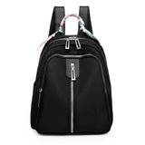 Women Ribbon Backpack Waterproof Large Capacity Shoulder Bag