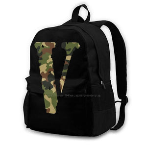 Camouflage School Bag Big Capacity Backpack Laptop 15 Inch V Lone
