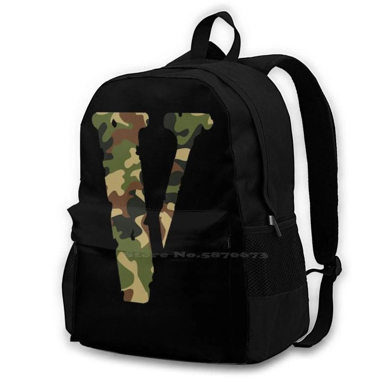 Camouflage School Bag Big Capacity Backpack Laptop 15 Inch V Lone