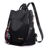 Ladies Backpack Student Anti-theft Sequins College Bag