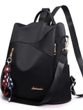 Ladies Backpack Student Anti-theft Sequins College Bag