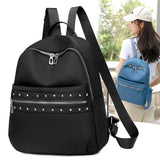 Waterproof Oxford Cloth Backpack Women's Leisure Schoolbag