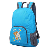 Ultralight Foldable Mountaineering Backpack Bear Letter Print