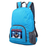 Ultralight Foldable Backpack Astronaut Print Travel Daypack
