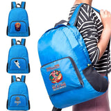 Ultralight Foldable Backpack Astronaut Print Travel Daypack