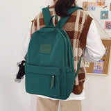 Nylon Women Backpack Anti-theft School Bag for Teen Girls Shoulder Bag