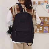 Nylon Women Backpack Anti-theft School Bag for Teen Girls Shoulder Bag