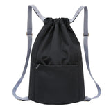 Portable Basketball Bag Adjustable Straps Vacation Drawstring