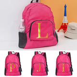 Lightweight Waterproof Backpack Outdoor Travel 26 Letter Pattern