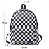 EnoPella Women Nylon Backpack Bookbag Lady Travel Mochila Waterproof Rucksack