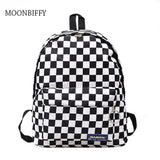 EnoPella Women Nylon Backpack Bookbag Lady Travel Mochila Waterproof Rucksack