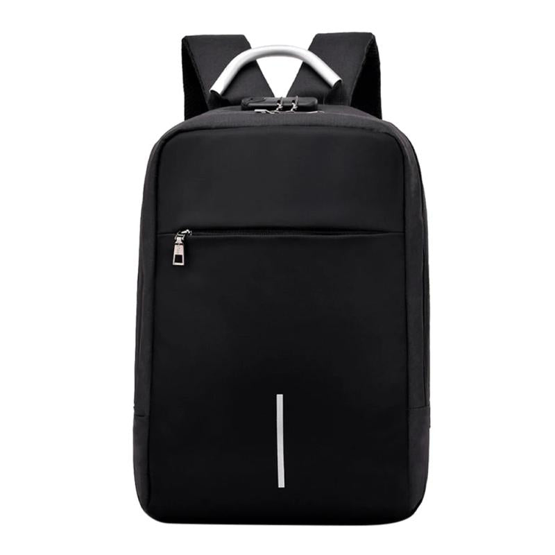 Reflective Double Shoulder Bag USB Charging Large Capacity Rucksack