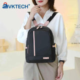 Vintage Large Capacity Backpack Female Casual Rucksack Bookbag