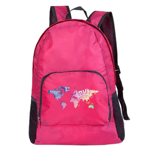 Outdoor Folding Travel Print Camping Daypack Bag