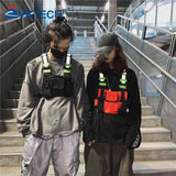 Reflective Tactical Bag Belt Bag Pouch Packs Multi-Pockets