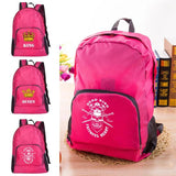 Waterproof Foldable Backpack Lightweight Outdoor Pack for Travel King Pattern