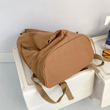 New Canvas Women Men Backpack Light Travel Backpack Students School Bags