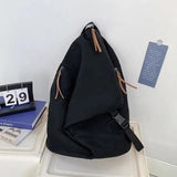 New Canvas Women Men Backpack Light Travel Backpack Students School Bags