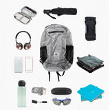 Colorful Folding Backpack Waterproof Outdoor Travel Bag Lightweight