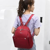 Teen Girls School Backpack Anti-theft Shoulder Bag