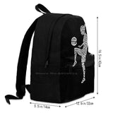 Soccer Player Kids Girls T-Shirt Teen College Student Backpack