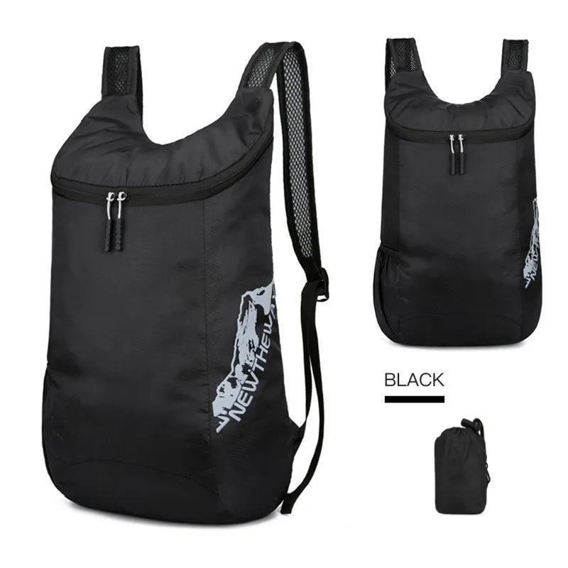 Large Capacity Portable Folding Sports Backpack Waterproof Ultralight Travel Bag